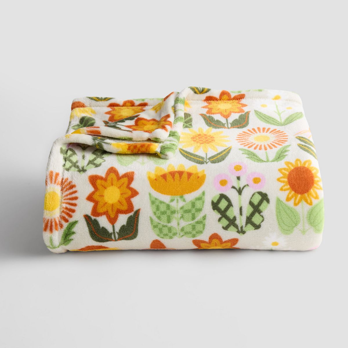 The Big One® Oversized Supersoft Plush Throw Blanket - Sunflower Patch