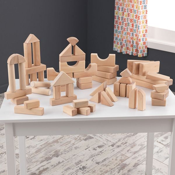 Kidkraft wooden store block set