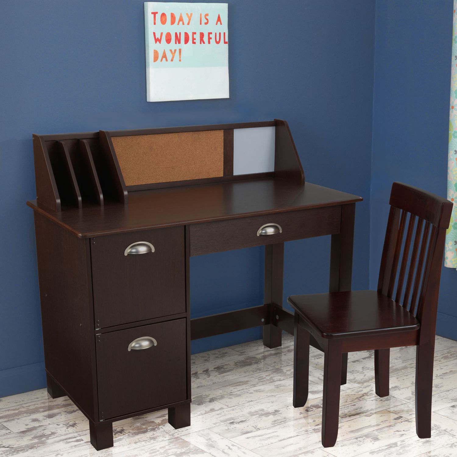 study desk and chair set