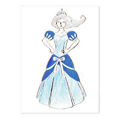 Melissa and Doug Princess Design Activity Kit