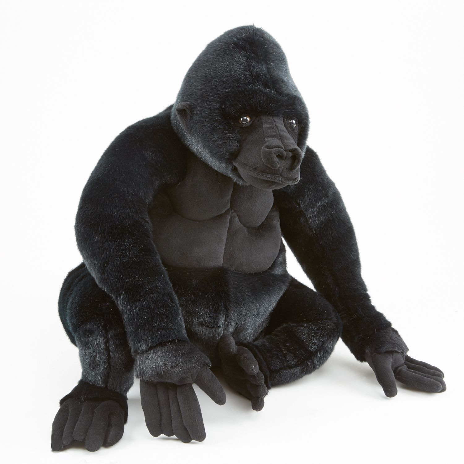 silverback gorilla cuddly toy