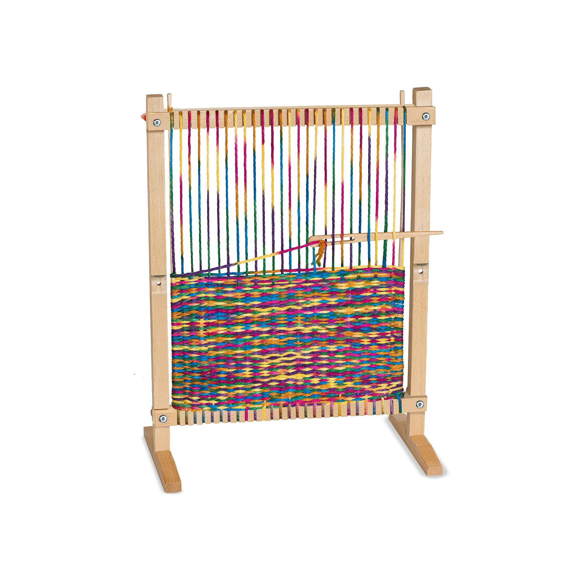 Melissa & Doug Multi-Craft Weaving Loom, Multicolor