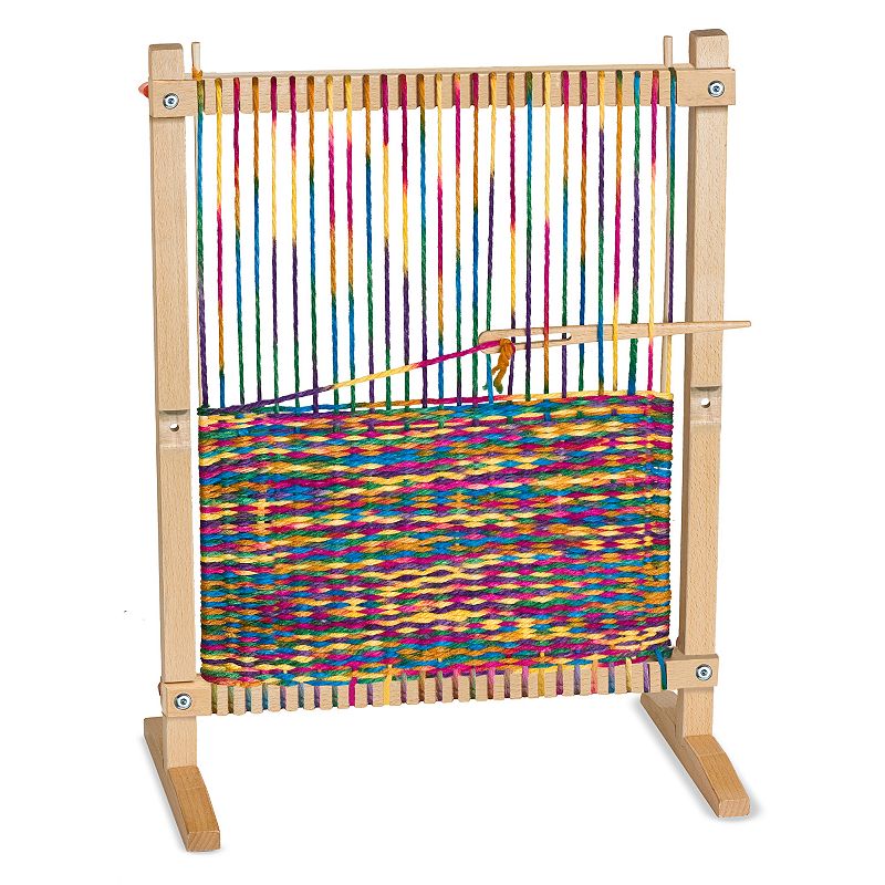 Melissa & Doug Multi-Craft Weaving Loom, Multicolor