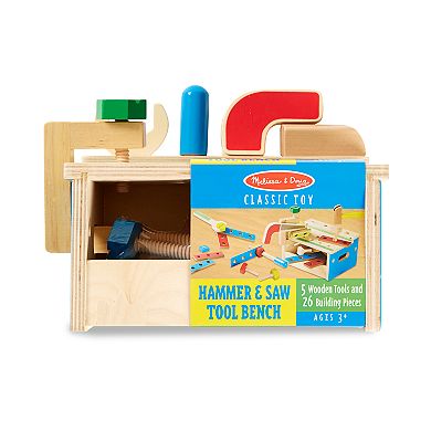 Melissa & Doug Hammer & Saw Tool Bench