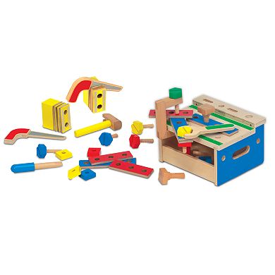 Melissa & Doug Hammer & Saw Tool Bench