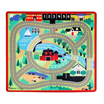 Melissa & Doug Round the Town Road Rug