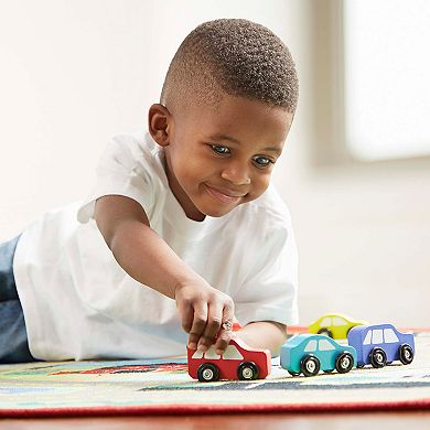 Melissa and Doug Round the Town Road Rug