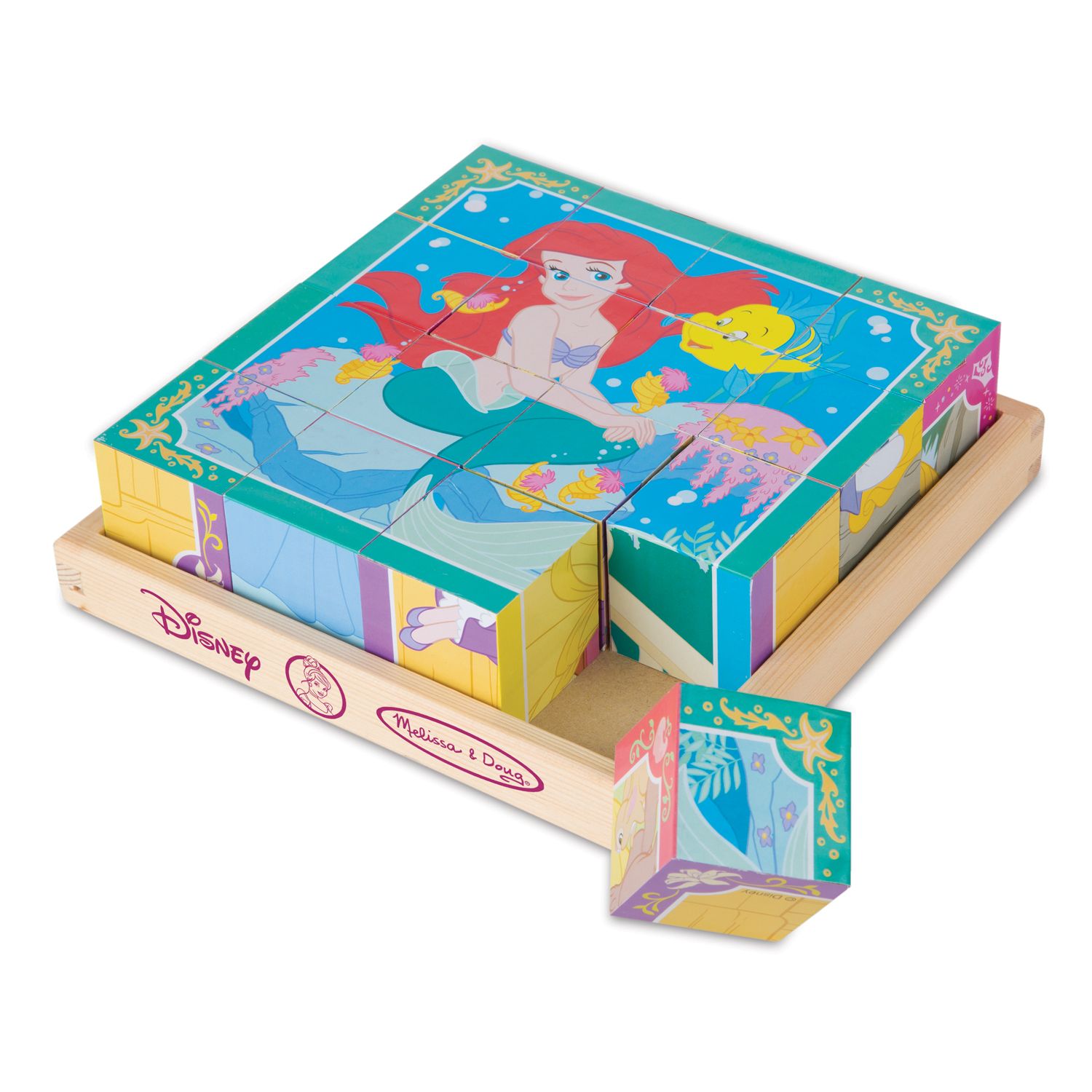 melissa and doug wooden cube puzzle