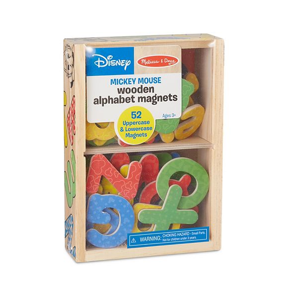 Disney's Mickey Mouse & Friends Alphabet Magnet Set by Melissa & Doug