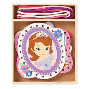 Disney Sofia the First Wooden Lacing Cards by Melissa & Doug