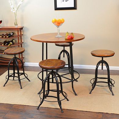 Carolina Living Ryder 2-piece Adjustable Stool Set