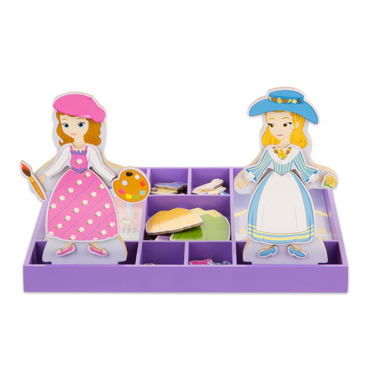 melissa and doug dress up dolls