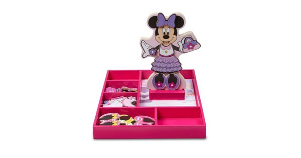 Disney Mickey Mouse  and Friends Minnie  Mouse  Wooden 