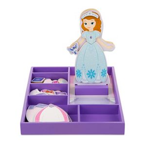 Disney Sofia the First Wooden Magnetic Dress-Up Doll by Melissa & Doug
