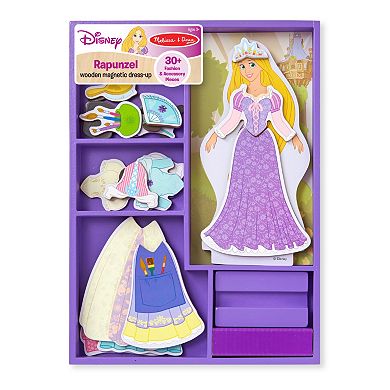Disney Princess Rapunzel Wooden Magnetic Dress-Up Doll by Melissa and Doug