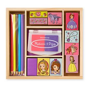 Disney Sofia the First Wooden Stamp Set by Melissa & Doug