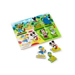 Disney Mickey Mouse Clubhouse Wooden Chunky Puzzle by Melissa & Doug