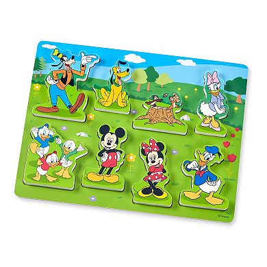 Disney's Mickey Mouse Clubhouse Wooden Chunky Puzzle by Melissa & Doug