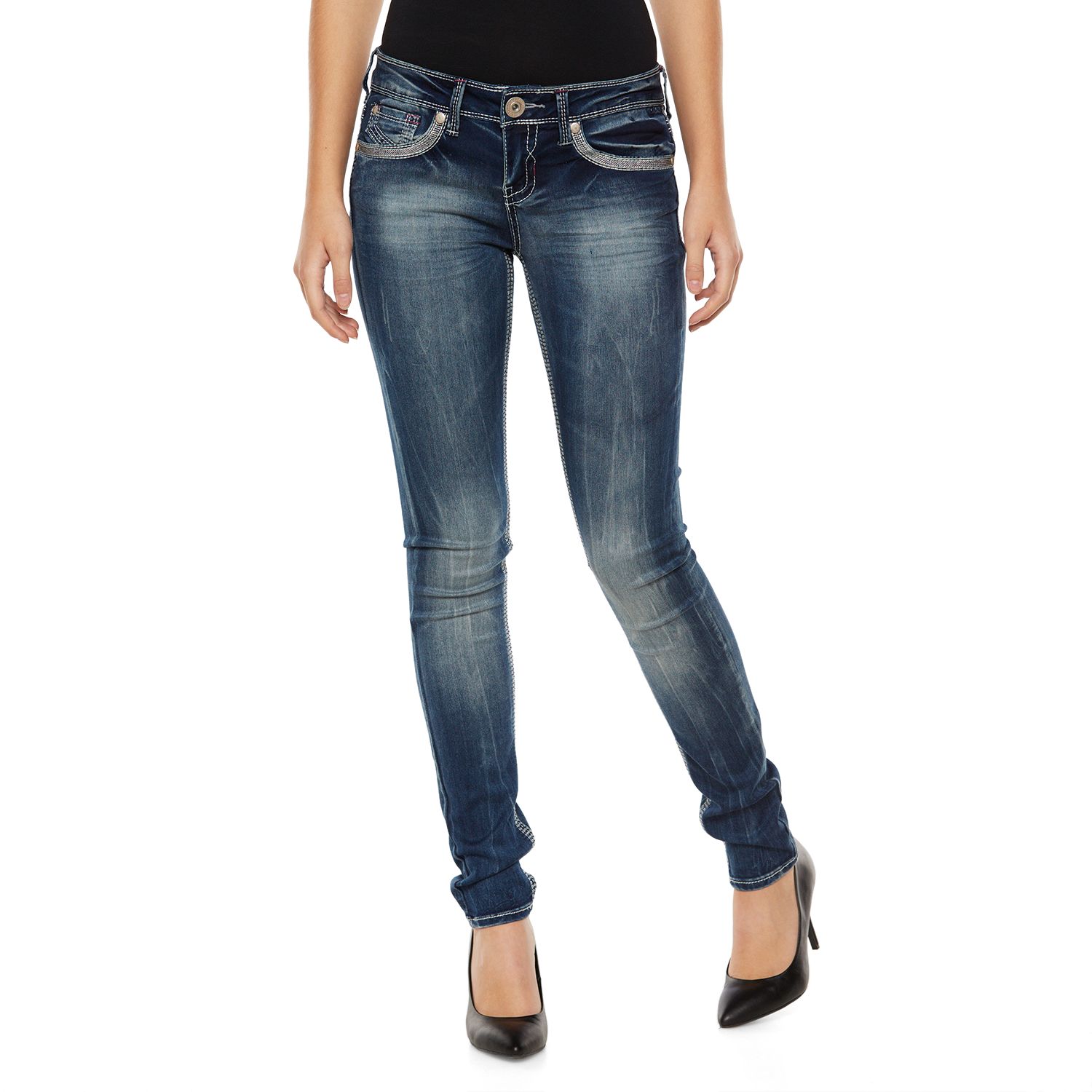 straight leg hydraulic jeans