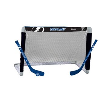 Franklin Sports Tampa Bay Lightning Mini Hockey Goal Set