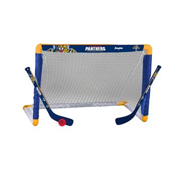 Franklin Sports Florida Panthers Mini Hockey Goal Set