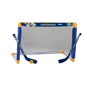 Franklin Sports Nashville Predators Mini Hockey Goal Set