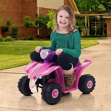 Lil' Rider Pink Princess Mini Quad Ride-On Four Wheeler