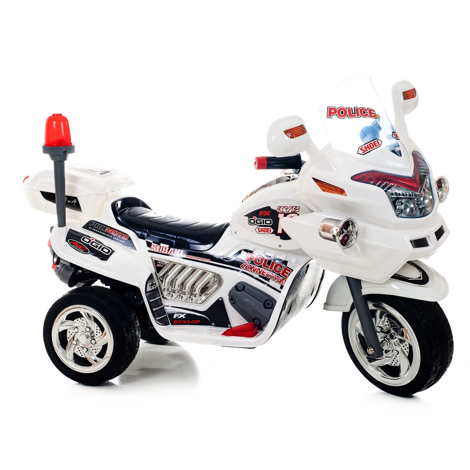 national products 12v police motorcycle