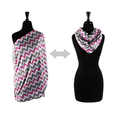 Itzy Ritzy Nursing Happens Infinity Nursing Scarf