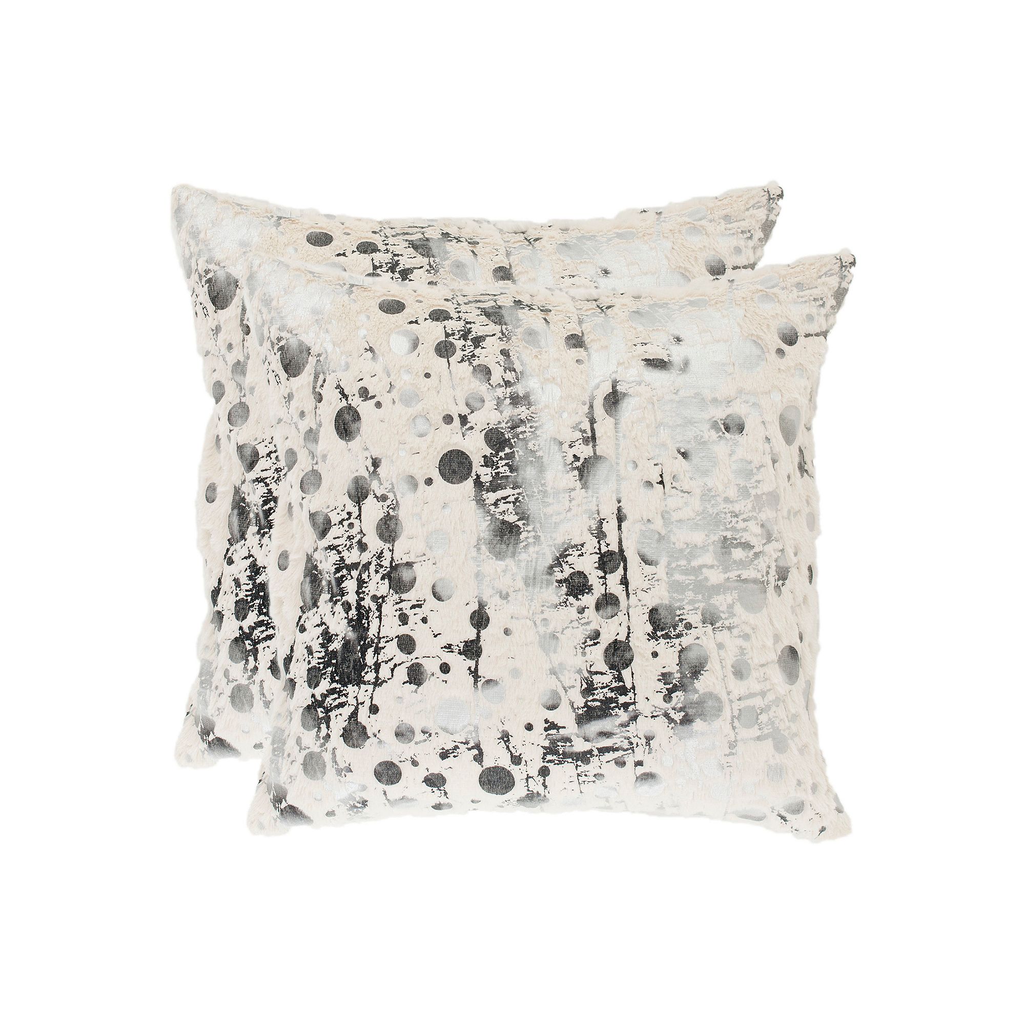 Nars 2-piece 22 x 22 Throw Pillow Set, White