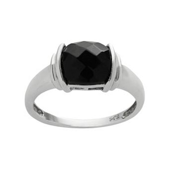 PearLustre by Imperial Onyx Sterling Silver Ring