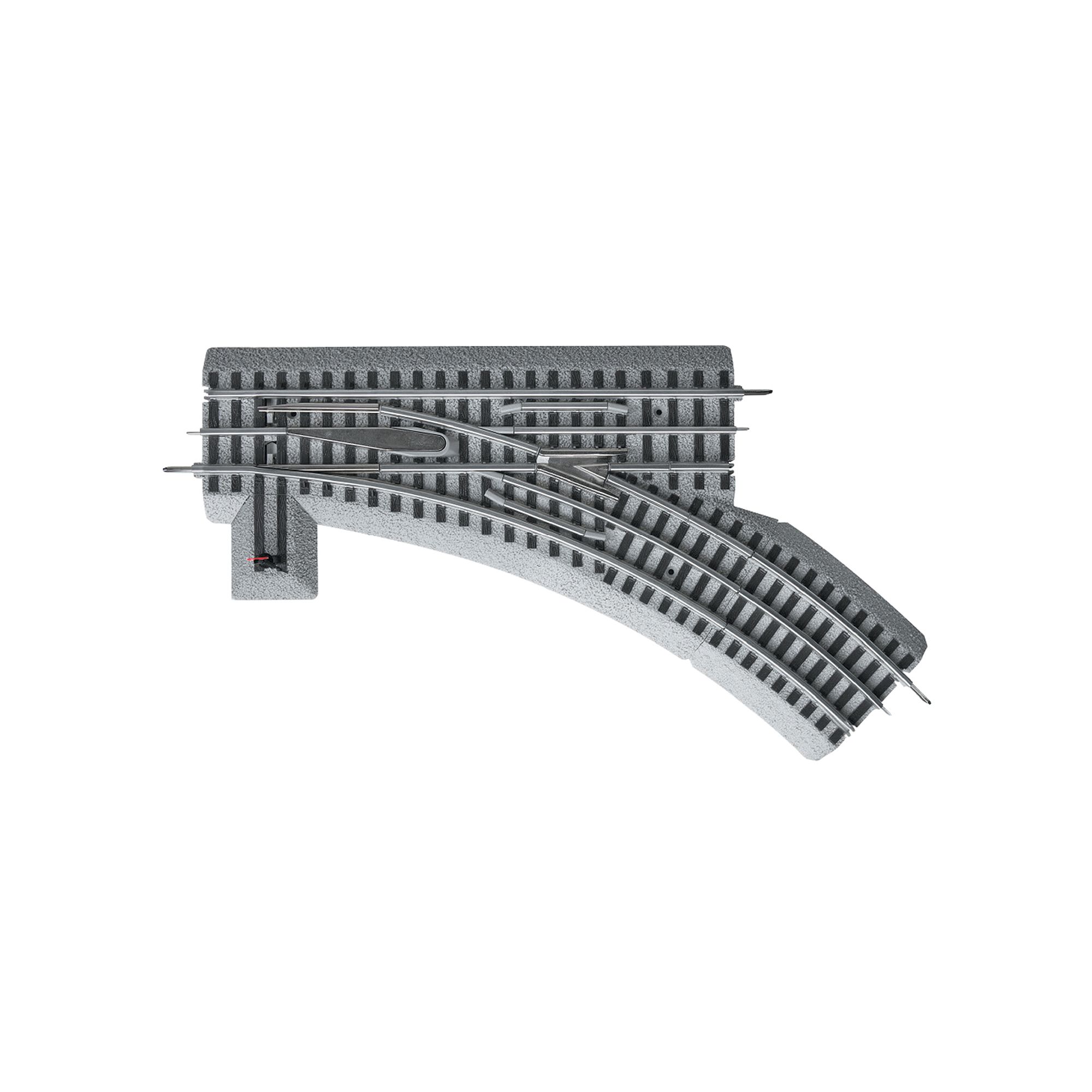 Lionel Trains O-36 Gauge Right-Hand Manual Train Track Switch, Multicolor