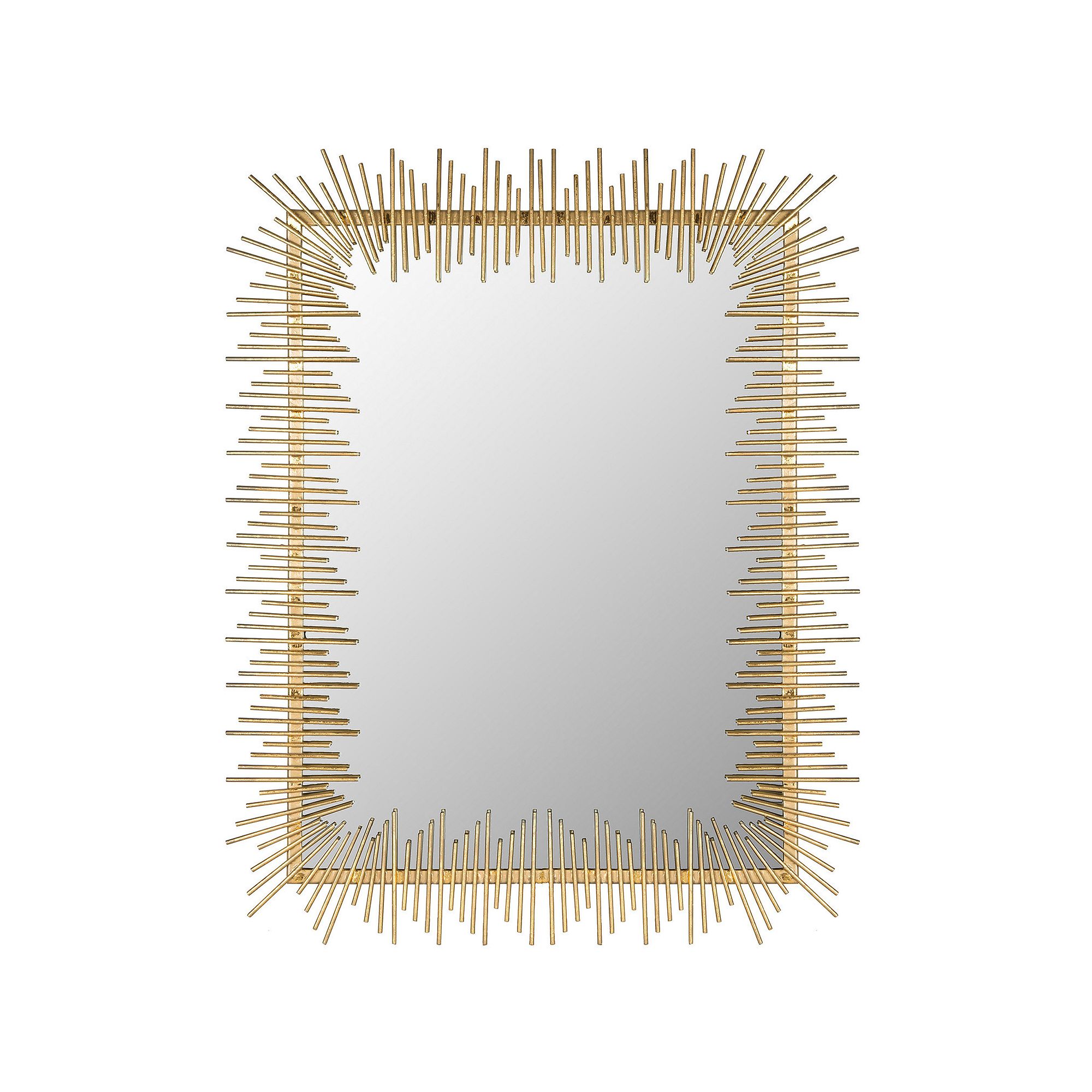 Safavieh Sun Ray Wall Mirror, Antique Gold