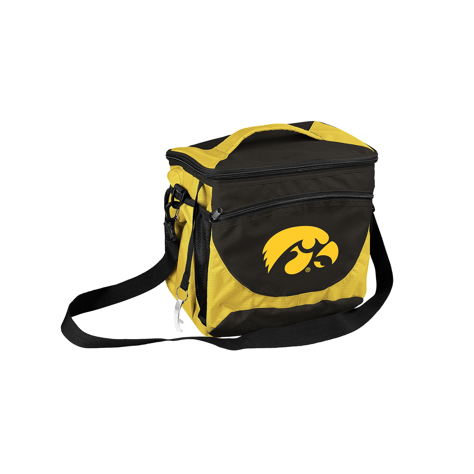 Logo Brand Iowa Hawkeyes 24-Can Cooler, Multicolor
