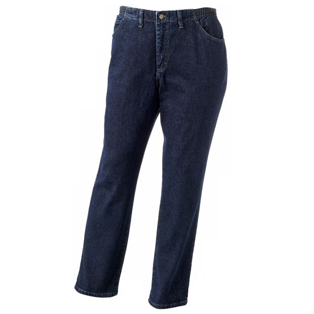 Plus Size Lee Side-Elastic Jeans