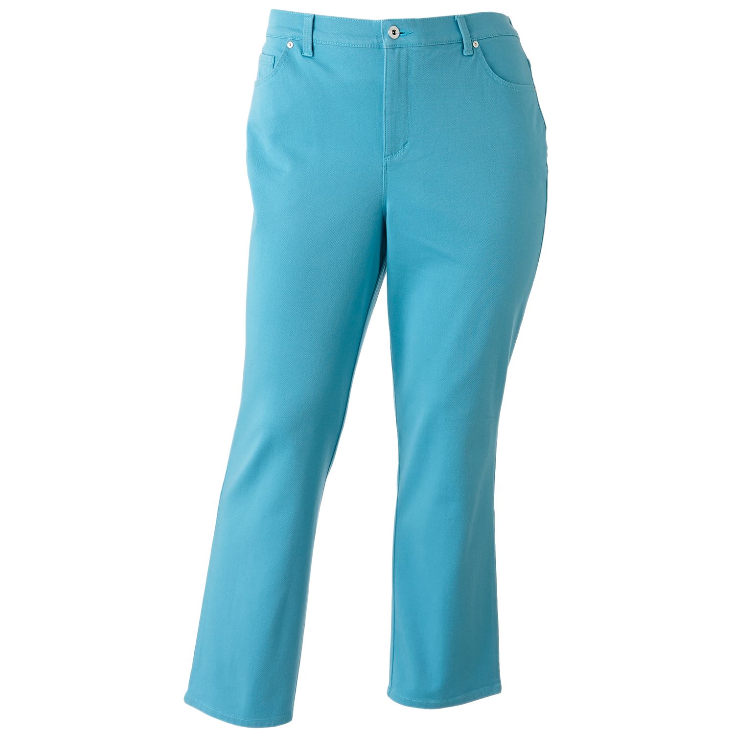 plus size coloured jeans