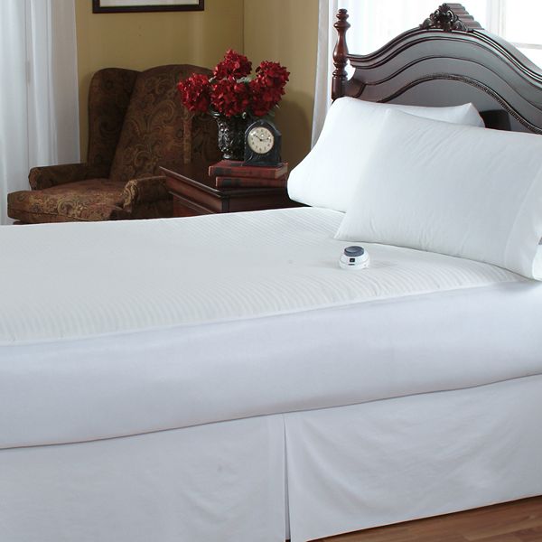 Serta sherpa best sale heated mattress pad