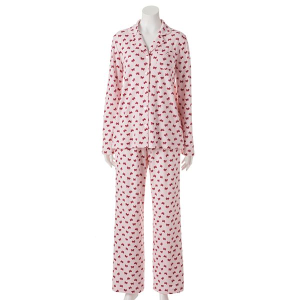 Women's Croft & Barrow® Pajamas: Knit Pajama Gift Set