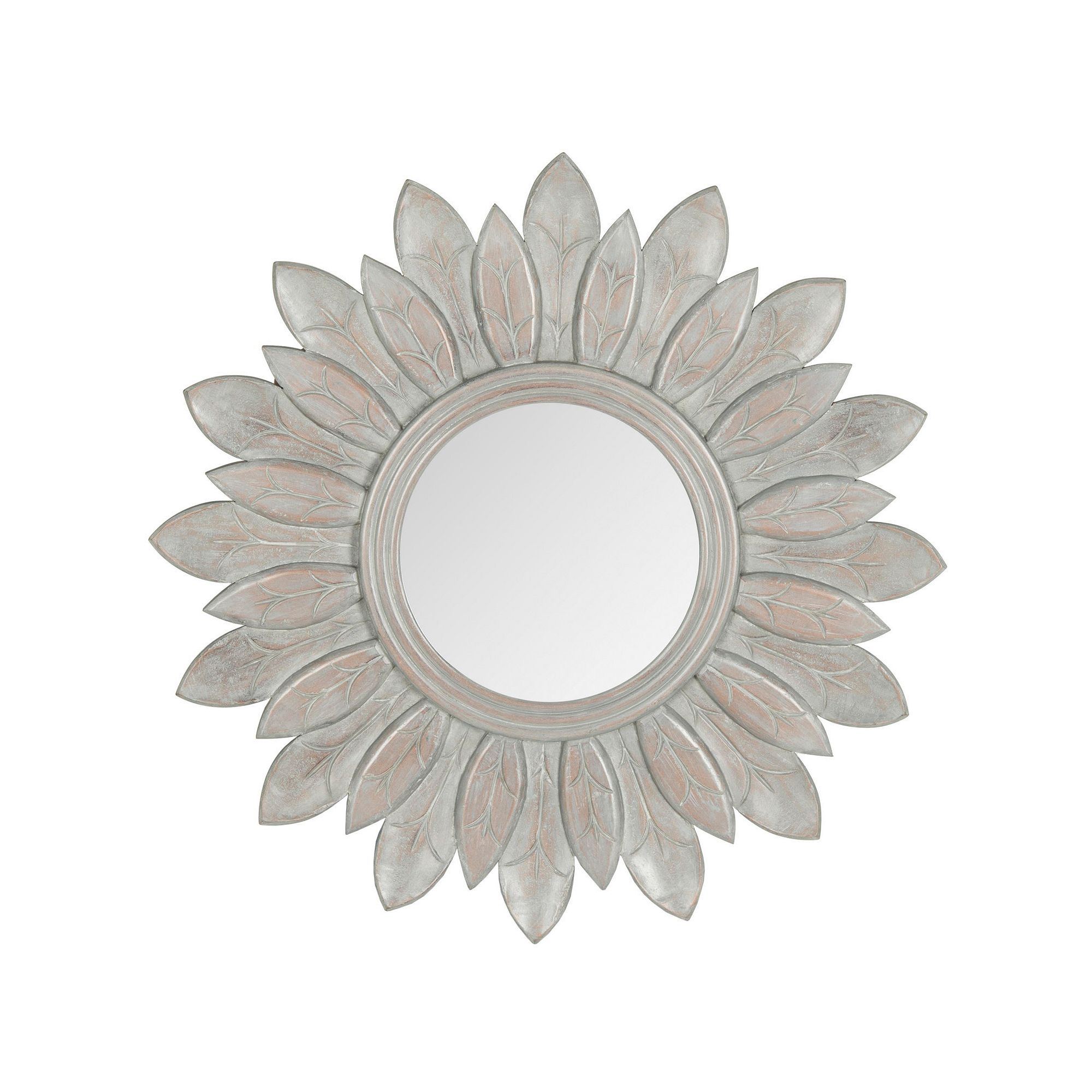 Safavieh Sun King Wall Mirror, Gray