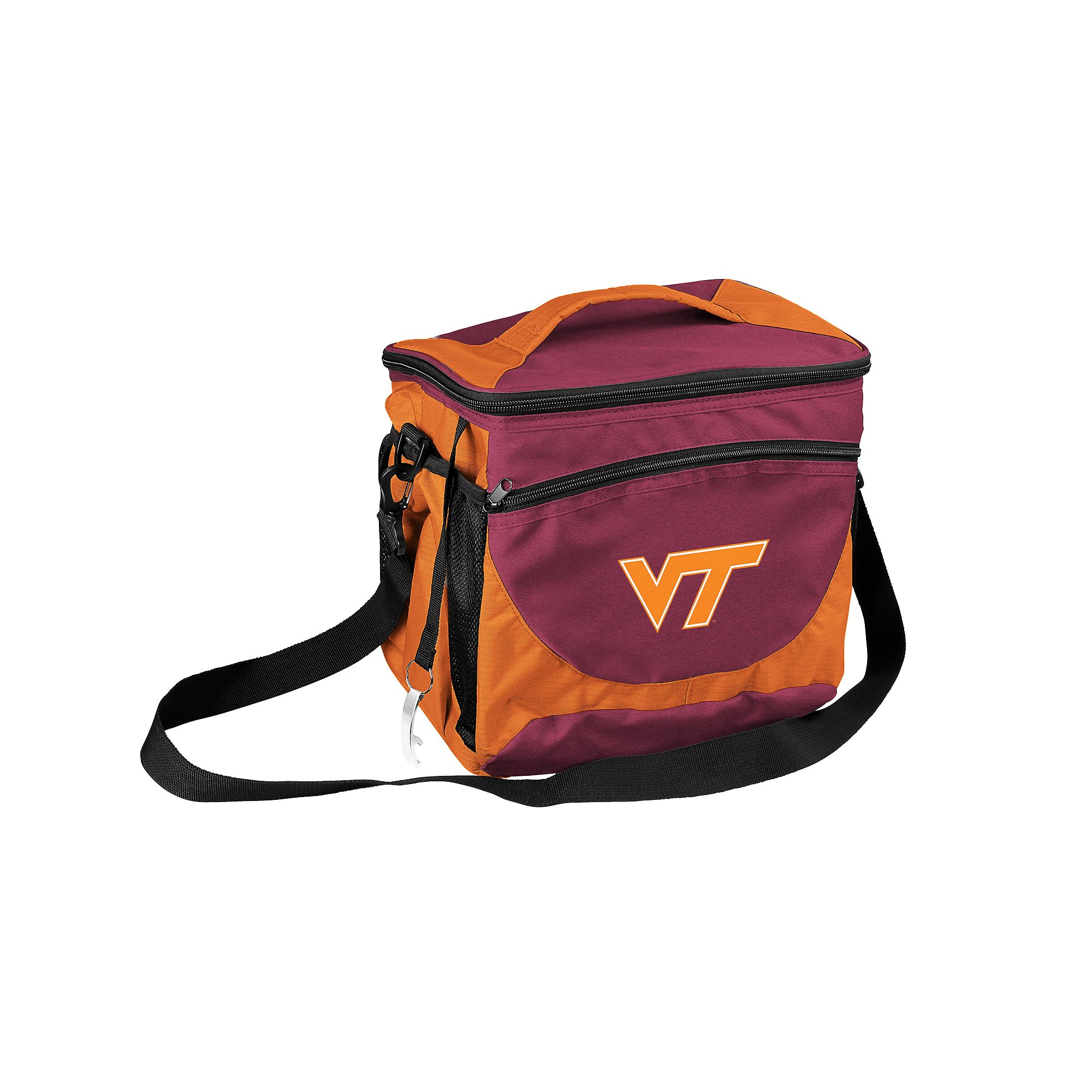 Logo Brand Virginia Tech Hokies 24-Can Cooler, Multicolor