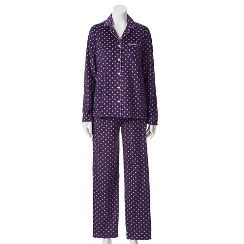 Women's Croft & Barrow® Pajamas: Fleece Pajama Gift Set