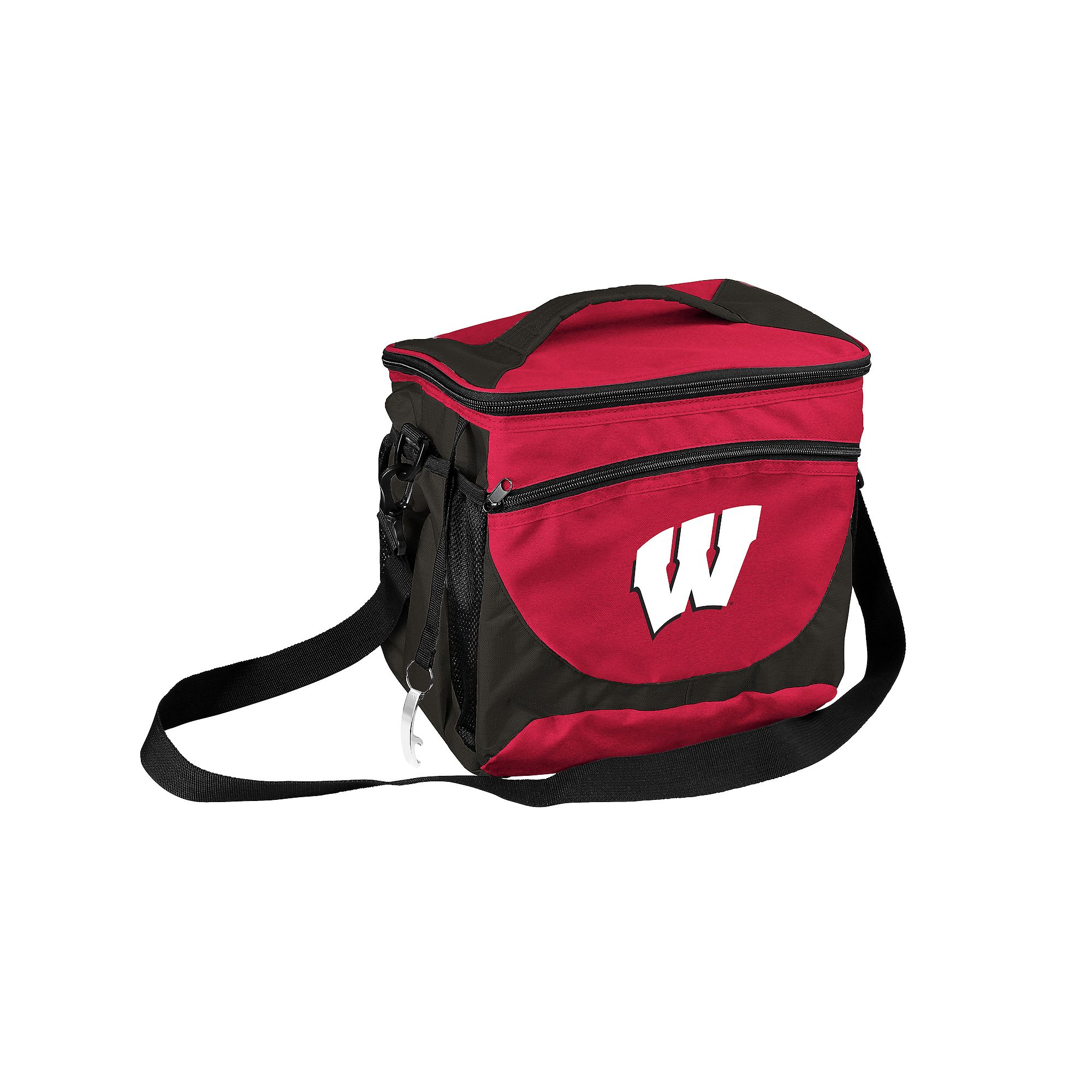 Logo Brand Wisconsin Badgers 24-Can Cooler, Multicolor