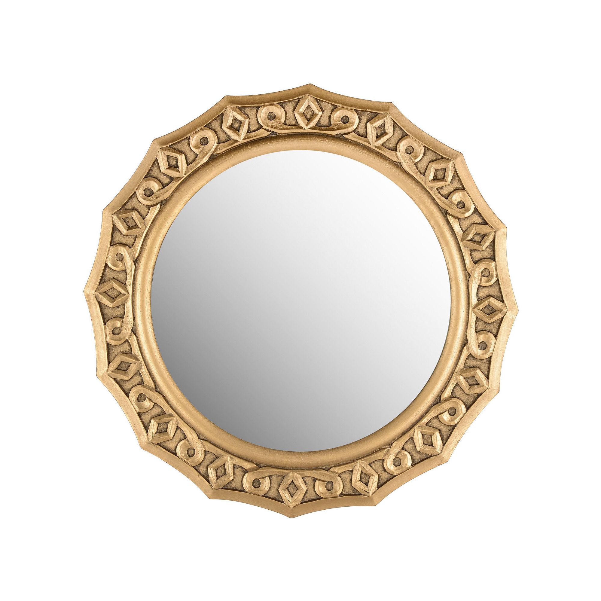 Safavieh Gossamer Lace Wall Mirror, Gold