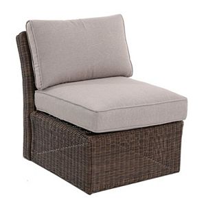 SONOMA Goods for Life™ Brampton Armless Wicker Patio Chair