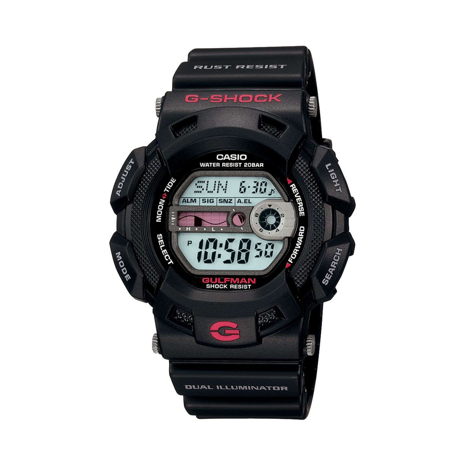 g shock gulfman