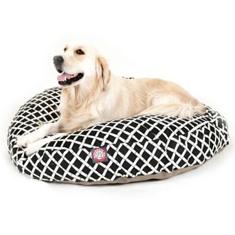 Majestic Pet Criss-Cross Round Pet Bed - 42" x 42"