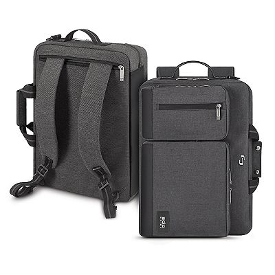 Solo Urban Hybrid Briefcase Gray