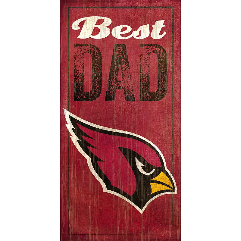MLB Arizona Cardinals Best Dad Sign, Multi