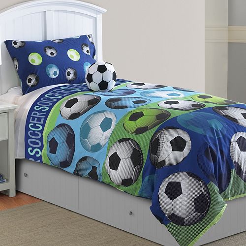 Soccer Comforter Set