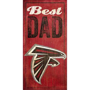 Atlanta Falcons Best Dad Sign